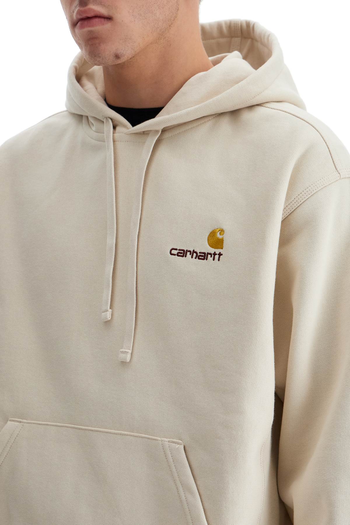 Shop Carhartt American Script Hoodie In White