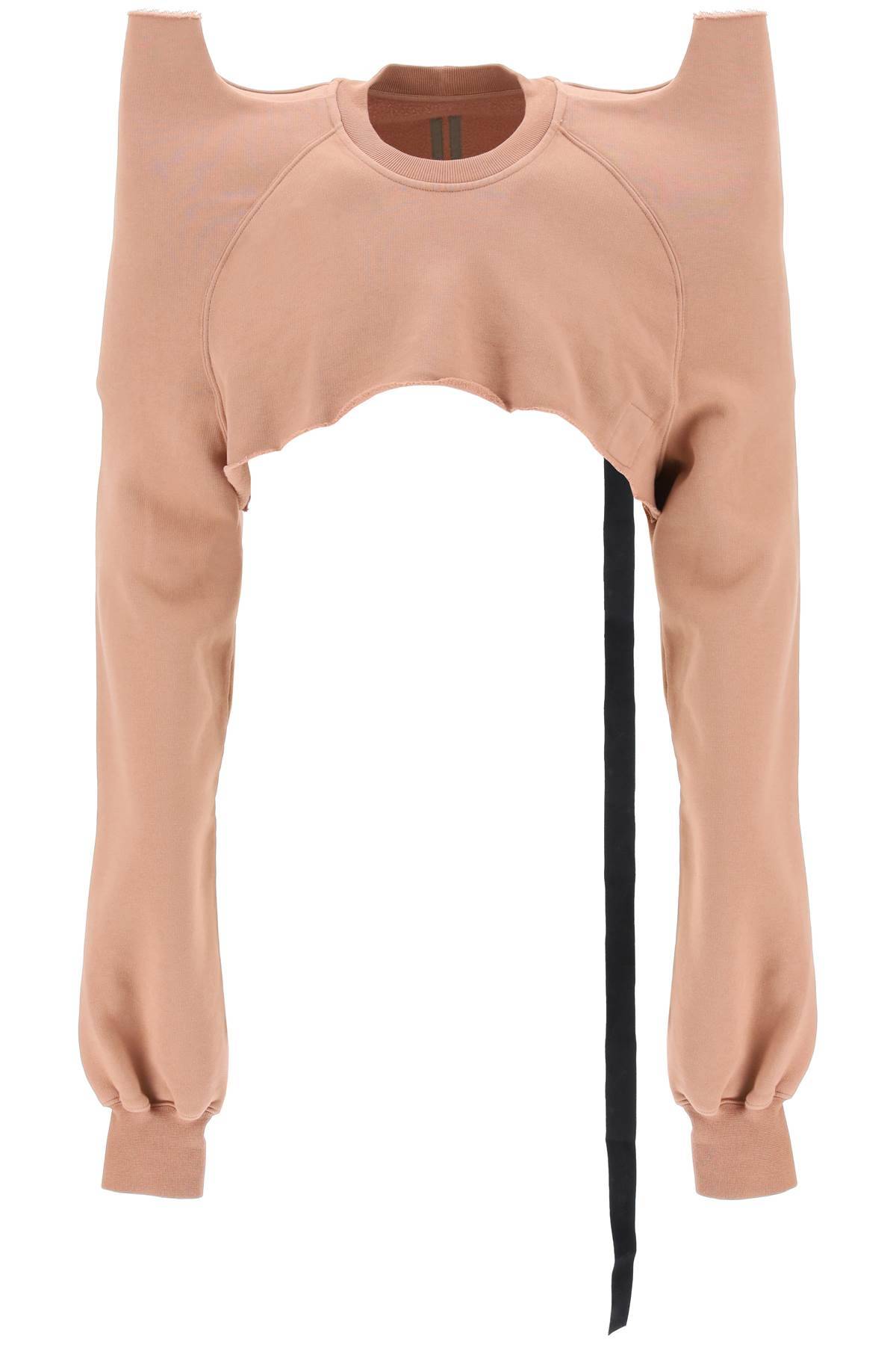 Shop Drkshdw Niche  "cropped Sweatshirt With In Pink