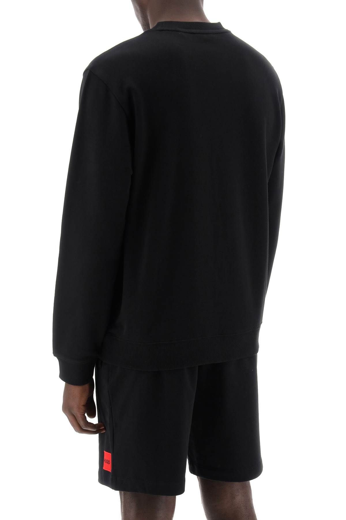 Shop Hugo Diragol Light Sweatshirt In Black