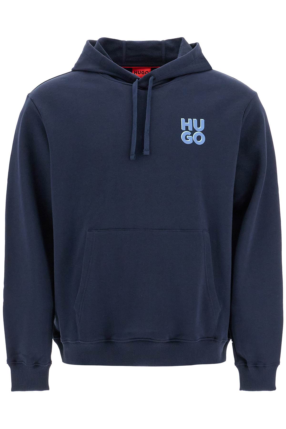 Shop Hugo Sweatshirt With Hood In Blue