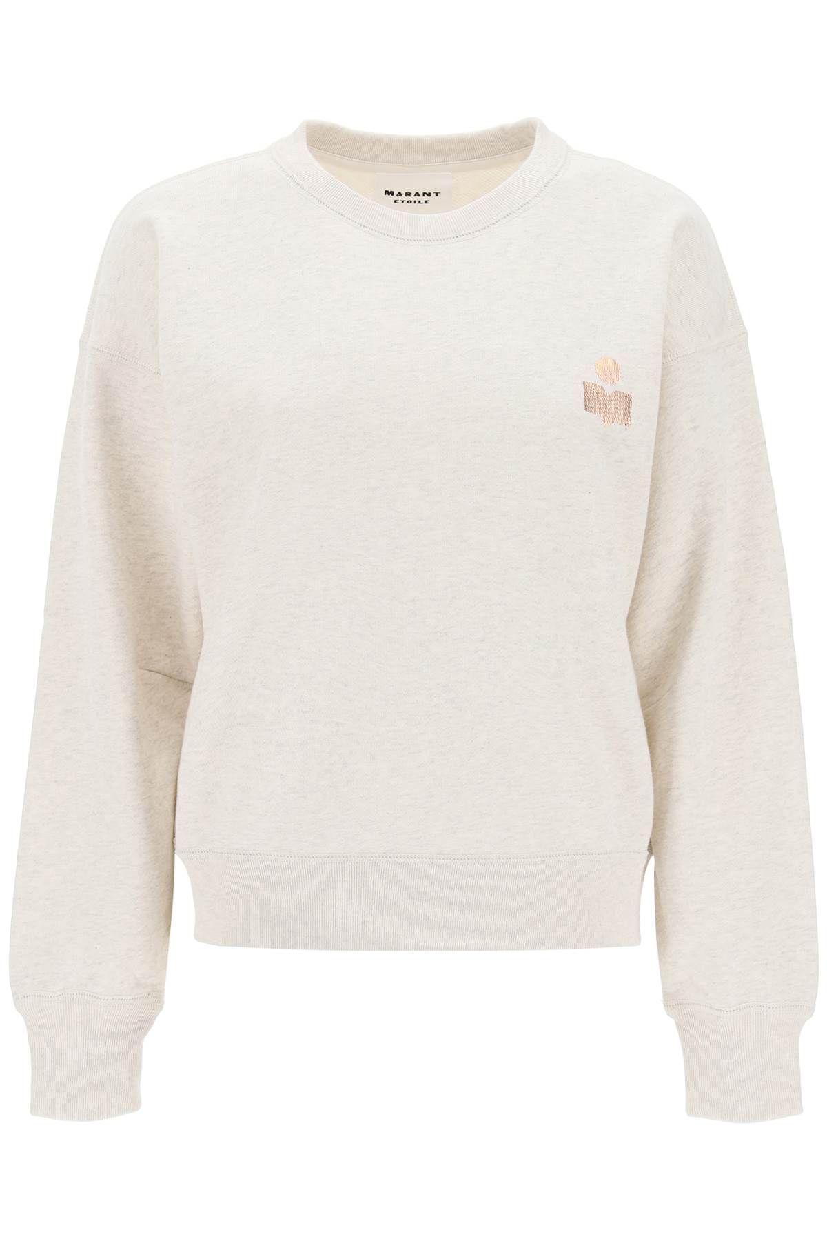 Shop Marant Etoile Mobyla Crew-neck Sweatshirt In Grey