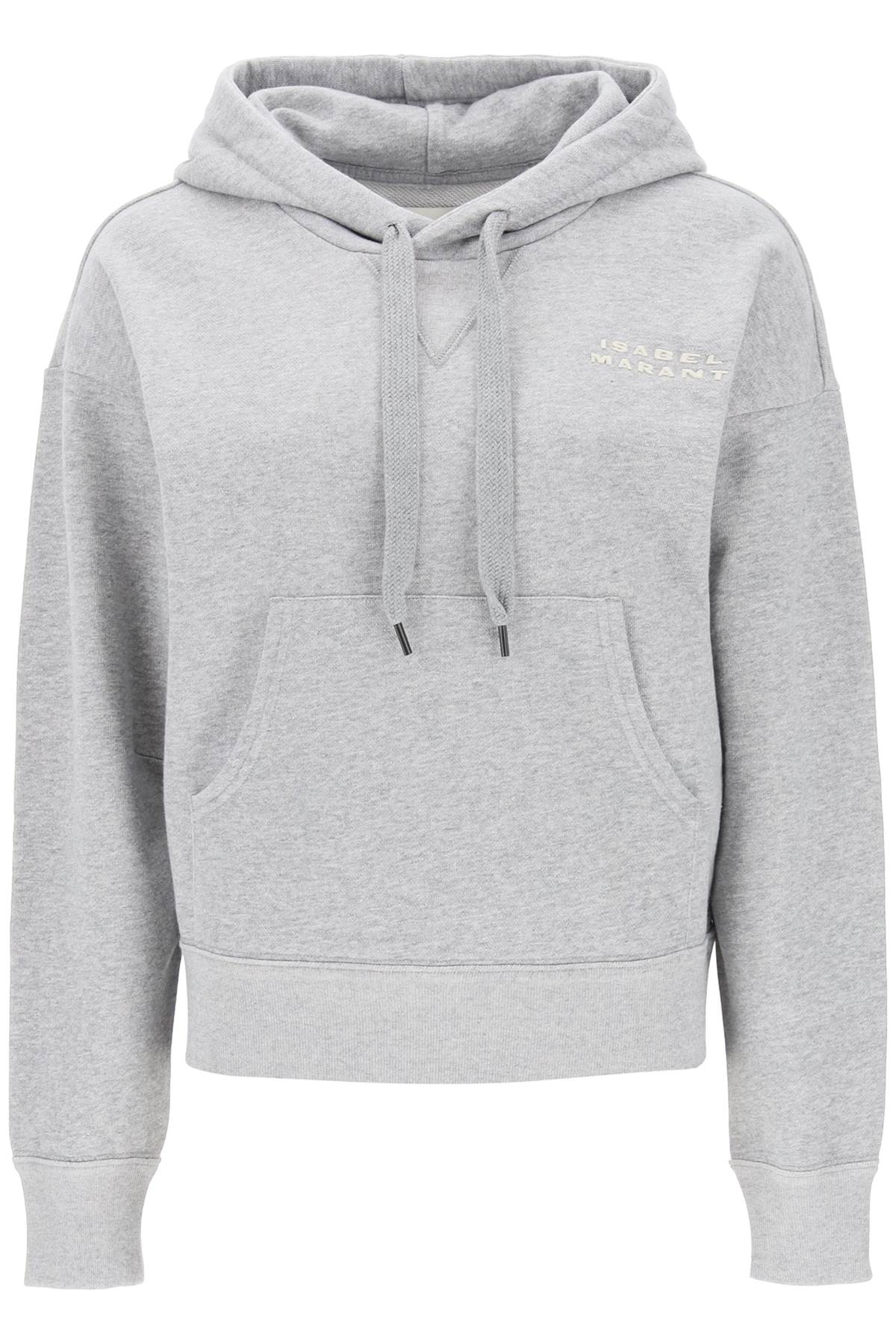 Shop Isabel Marant Sylla Hoodie In Grey