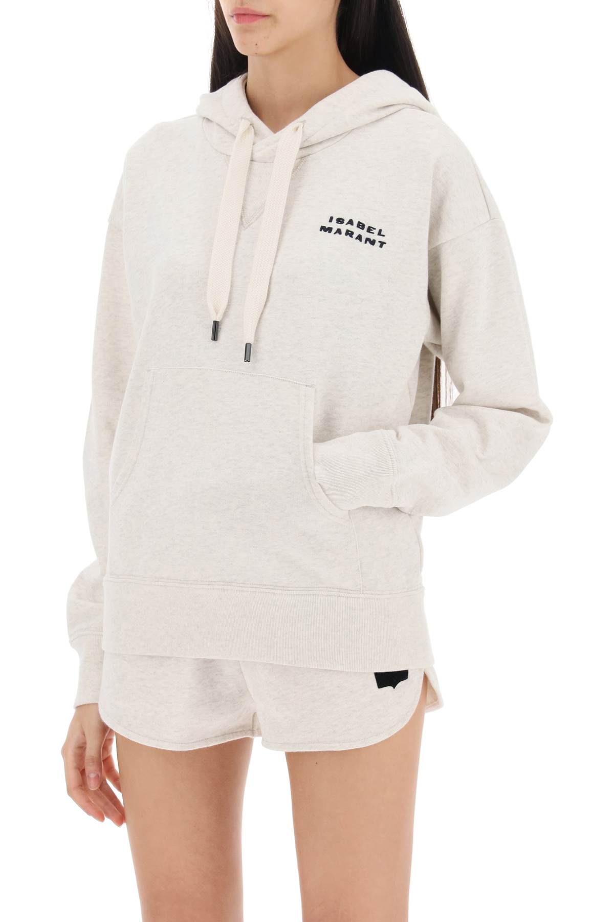 Shop Isabel Marant Sylla Hoodie In Neutro