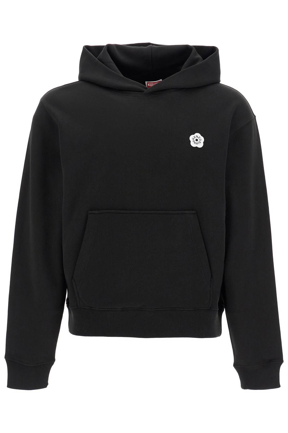 Shop Kenzo Hooded Sweatshirt Boke In Black