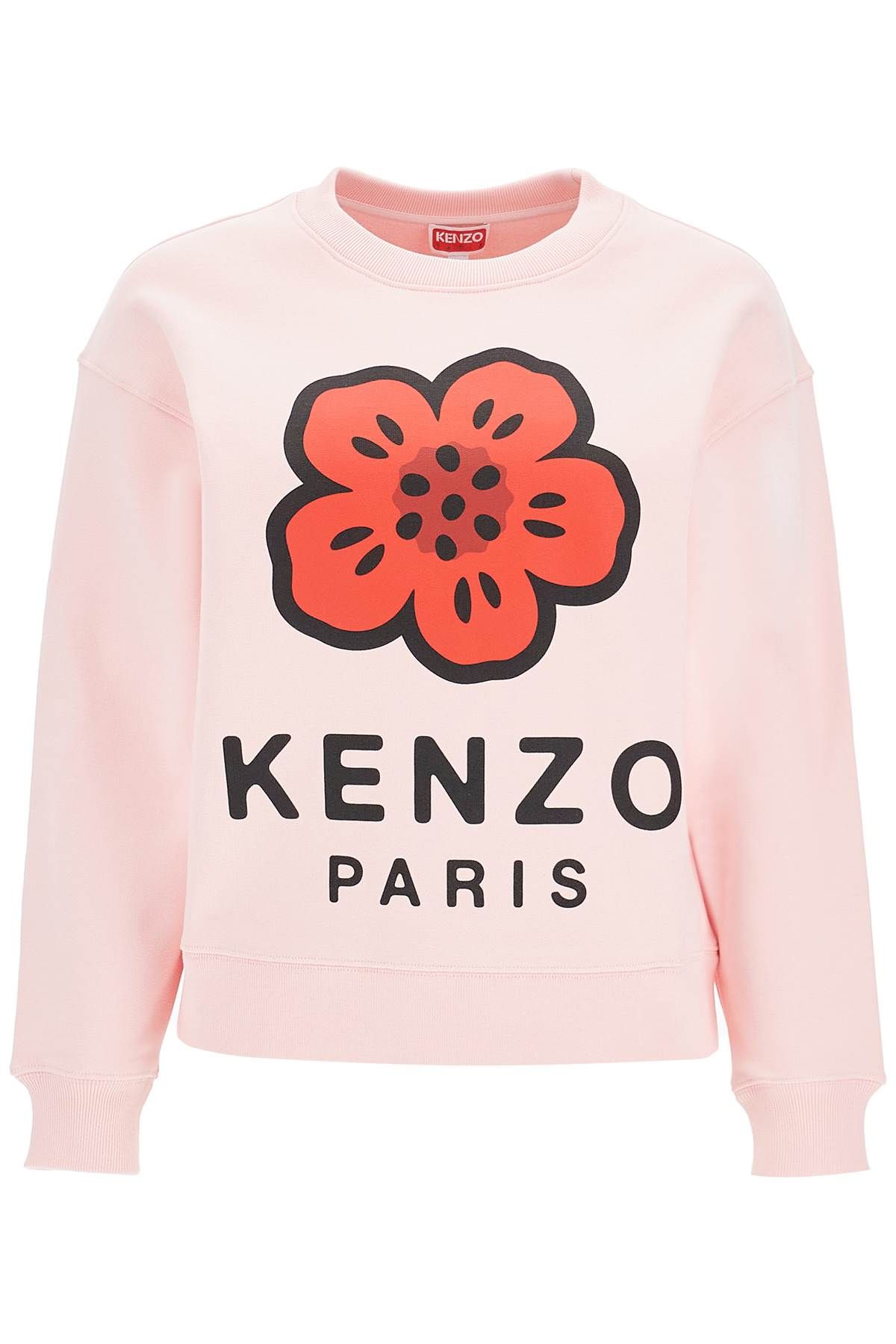 Shop Kenzo Boke Flower Crewneck Sweat In Pink