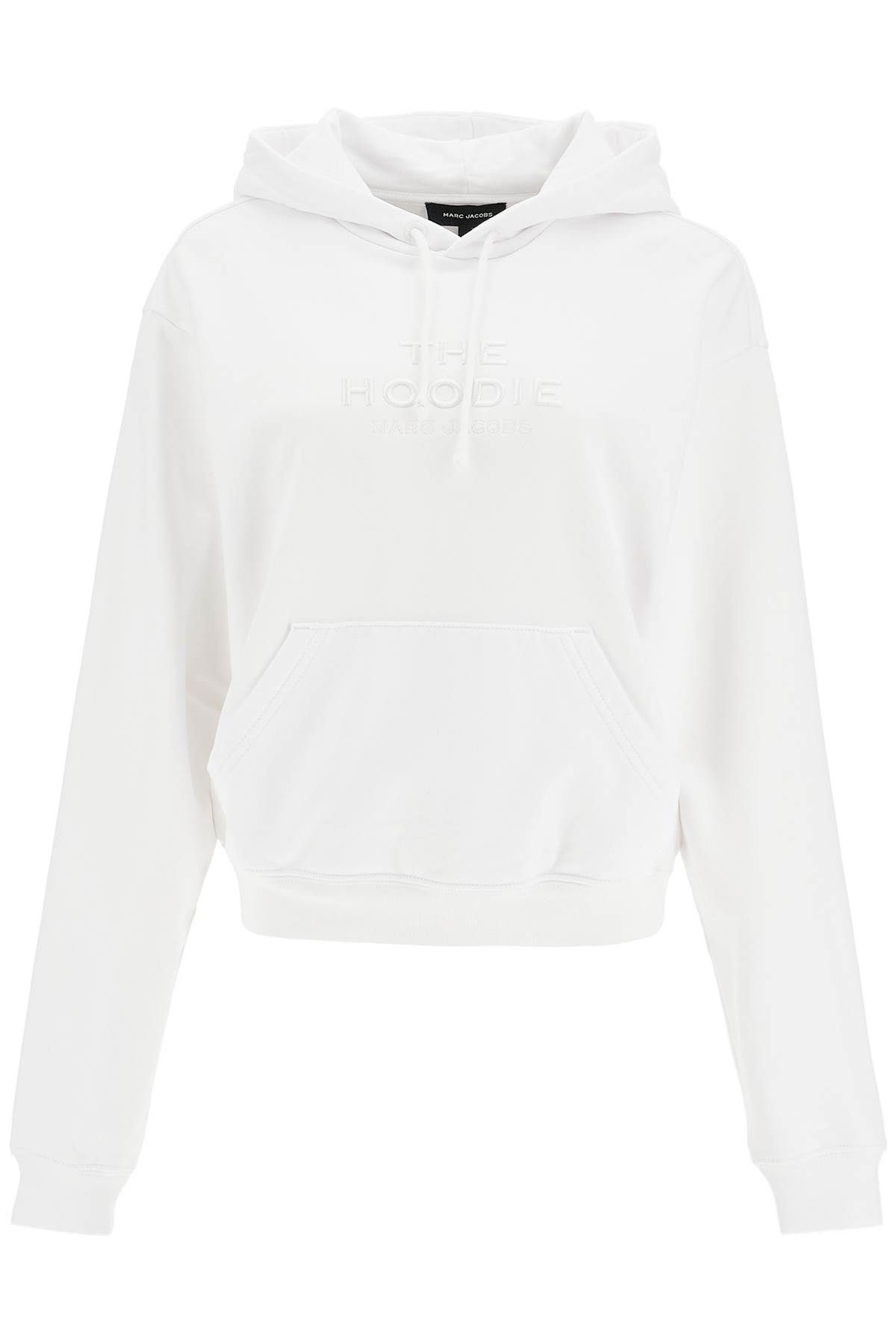 Shop Marc Jacobs Felpa The Hoodie In White