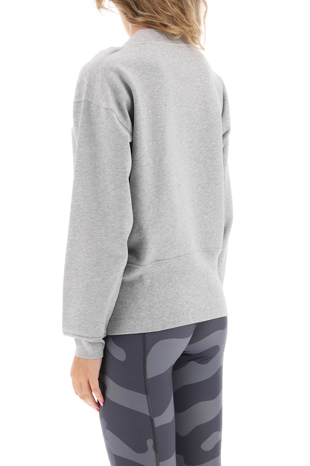 Shop Moncler X Salehe Bembury Sweater With Cut-outs In Grey