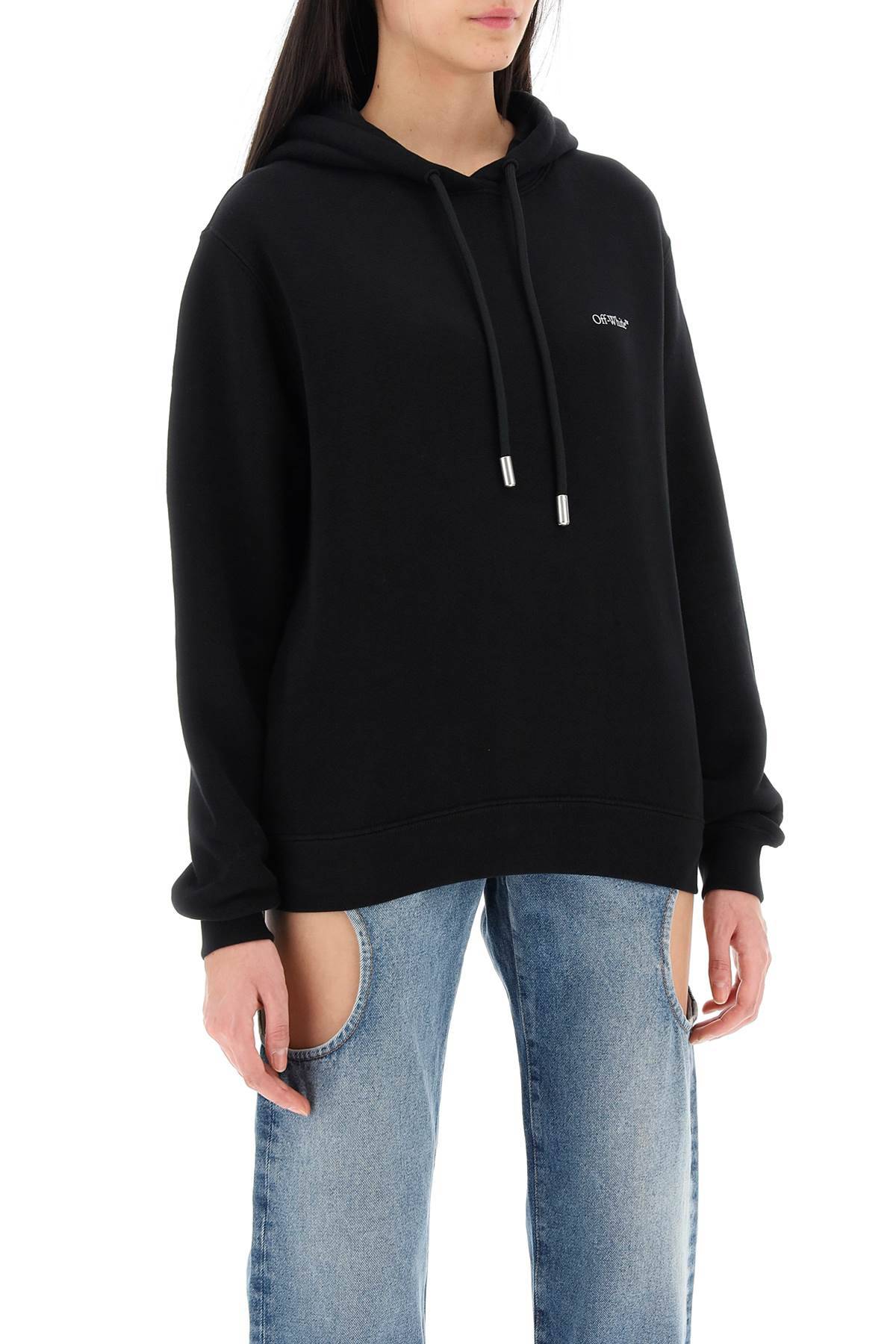 Shop Off-white X-ray Arrow Hoodie In Black
