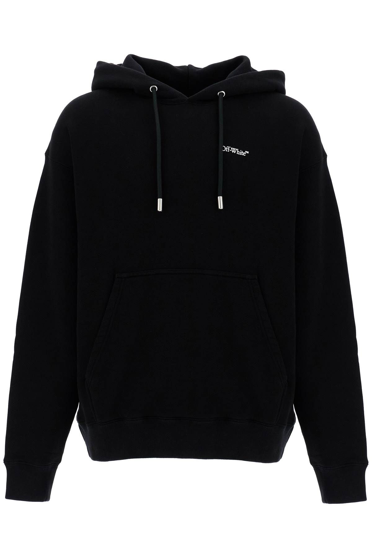 Shop Off-white Windy Arrow Hoodie In Black