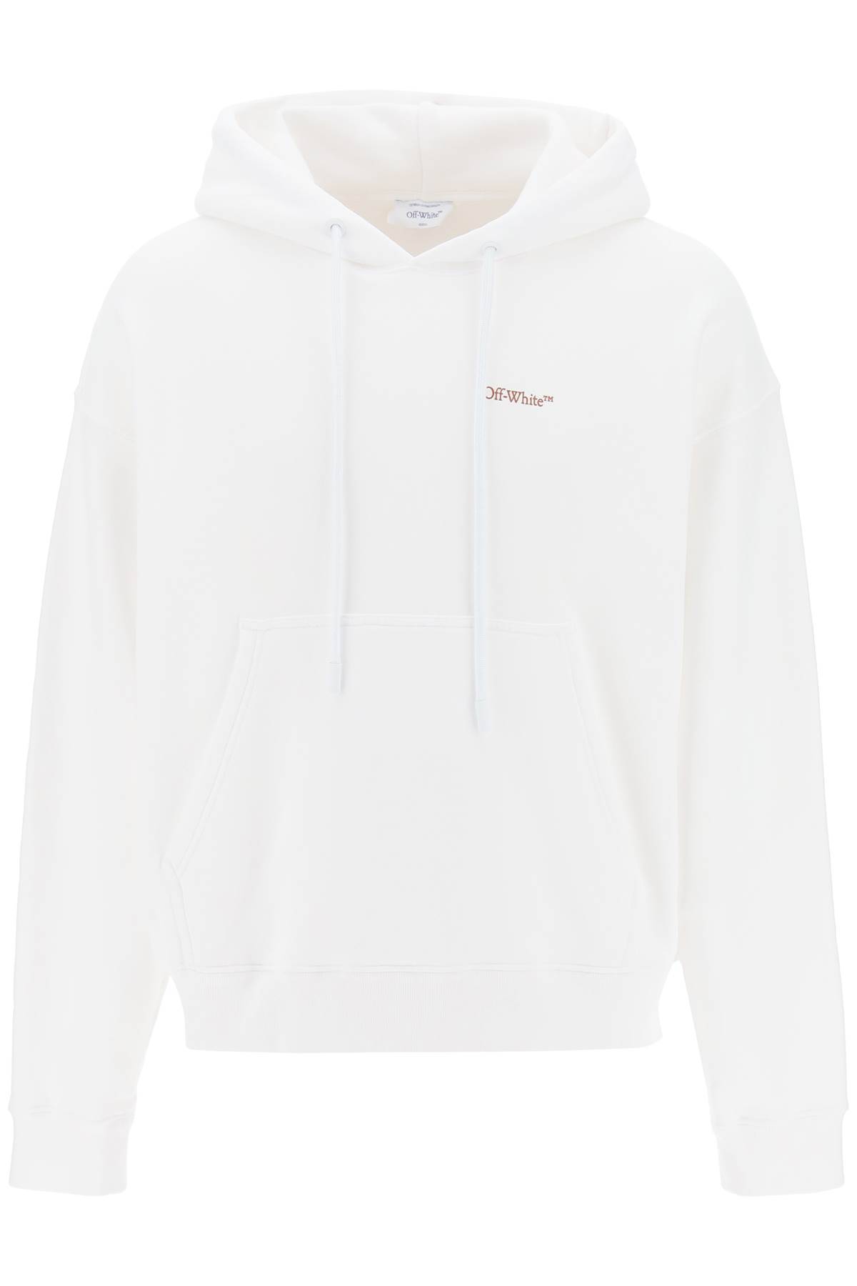 Shop Off-white Hoodie With Back Arrow Print In White