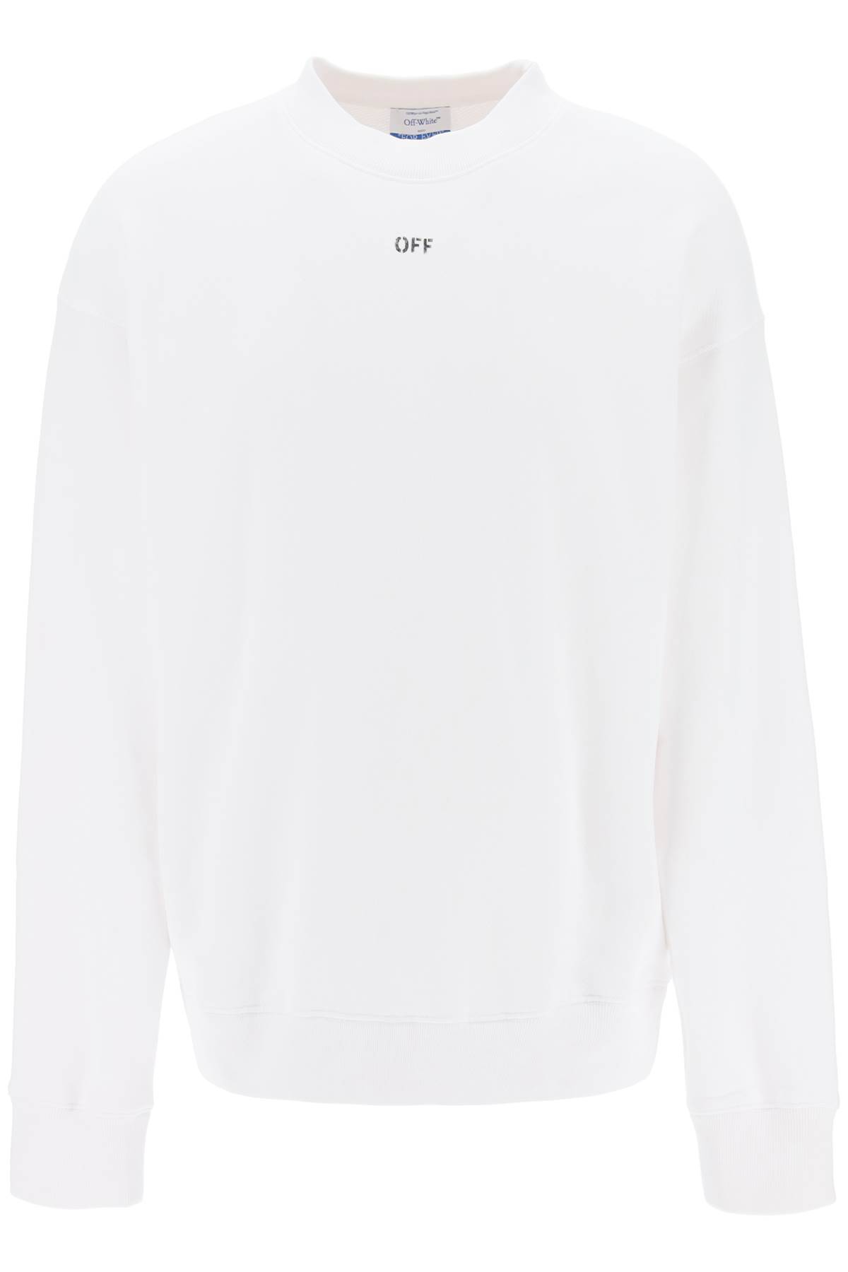 Shop Off-white Skate Sweatshirt With Off Logo In White