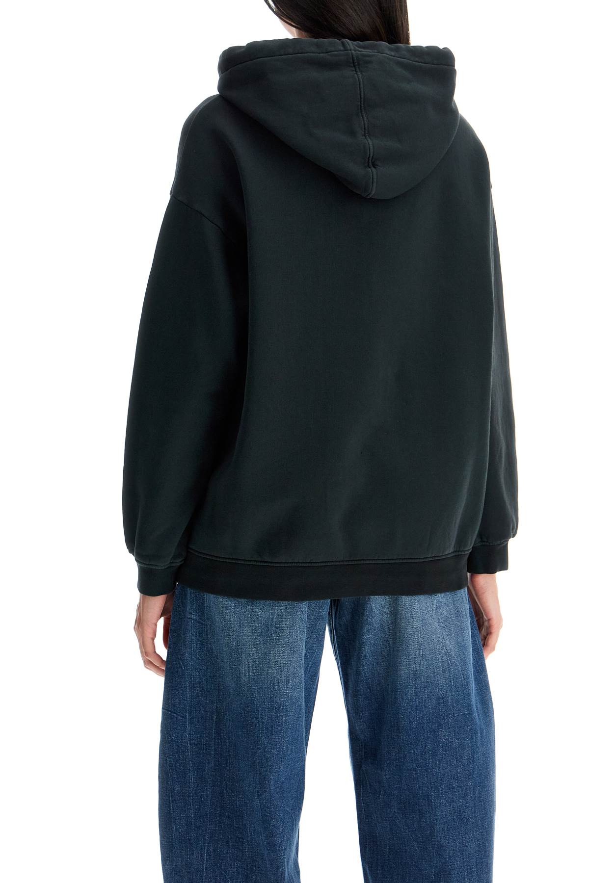 Shop Pinko "oversized Sweatshirt With In Black