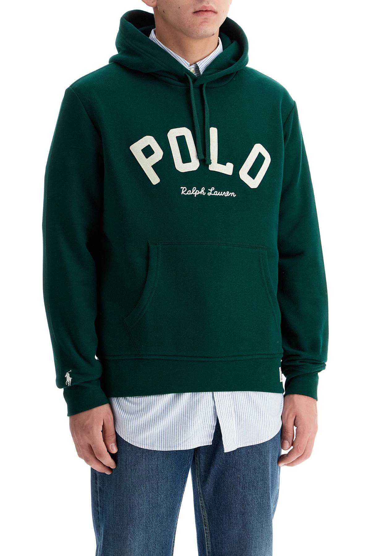 POLO RALPH LAUREN HOODED SWEATSHIRT WITH 