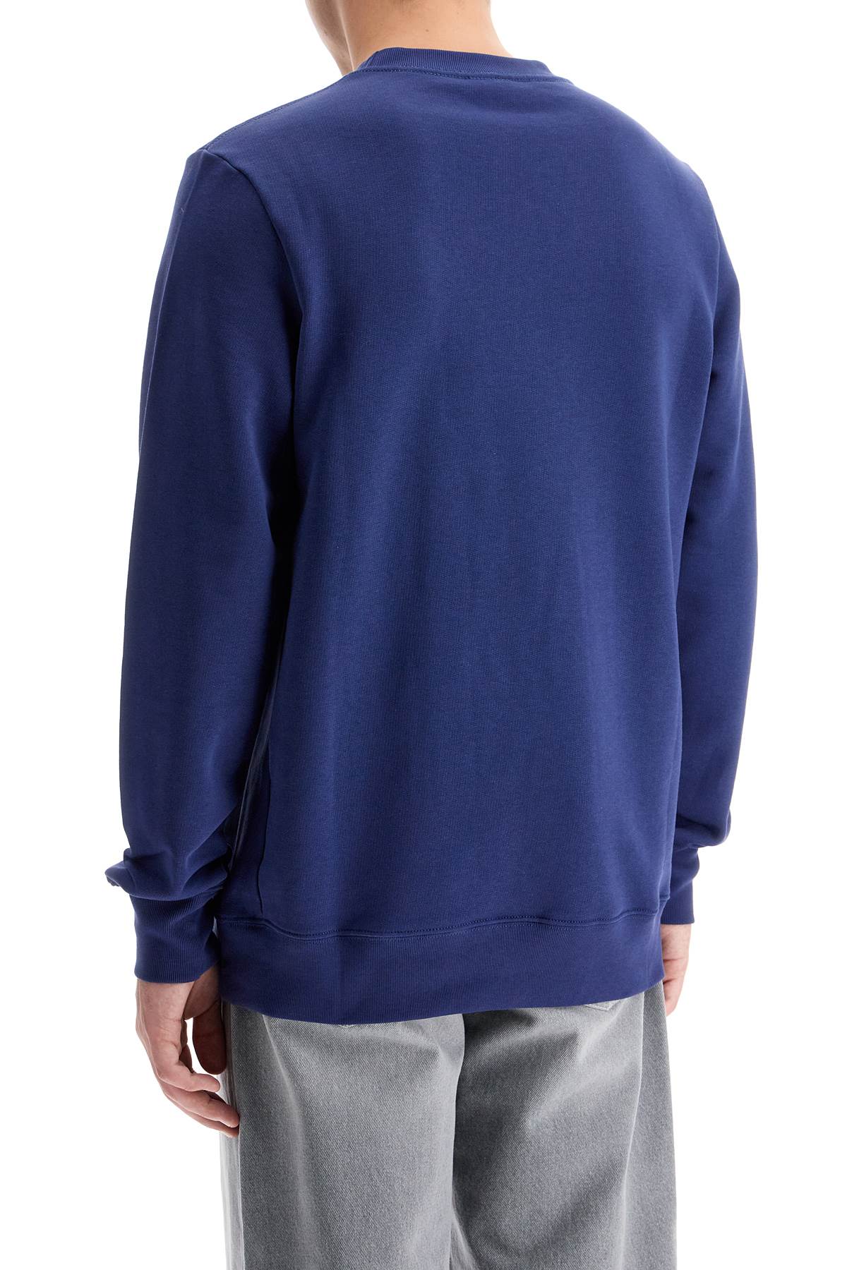 Shop Ps By Paul Smith Zebra Patch Crewneck Sweatshirt In Purple