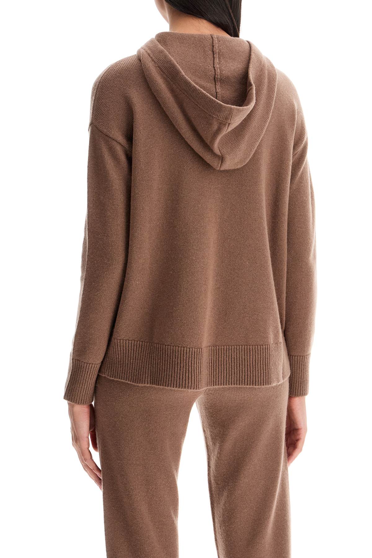 Shop 's Max Mara 'knitted Gorizia Sweatshirt With Rhin In Brown