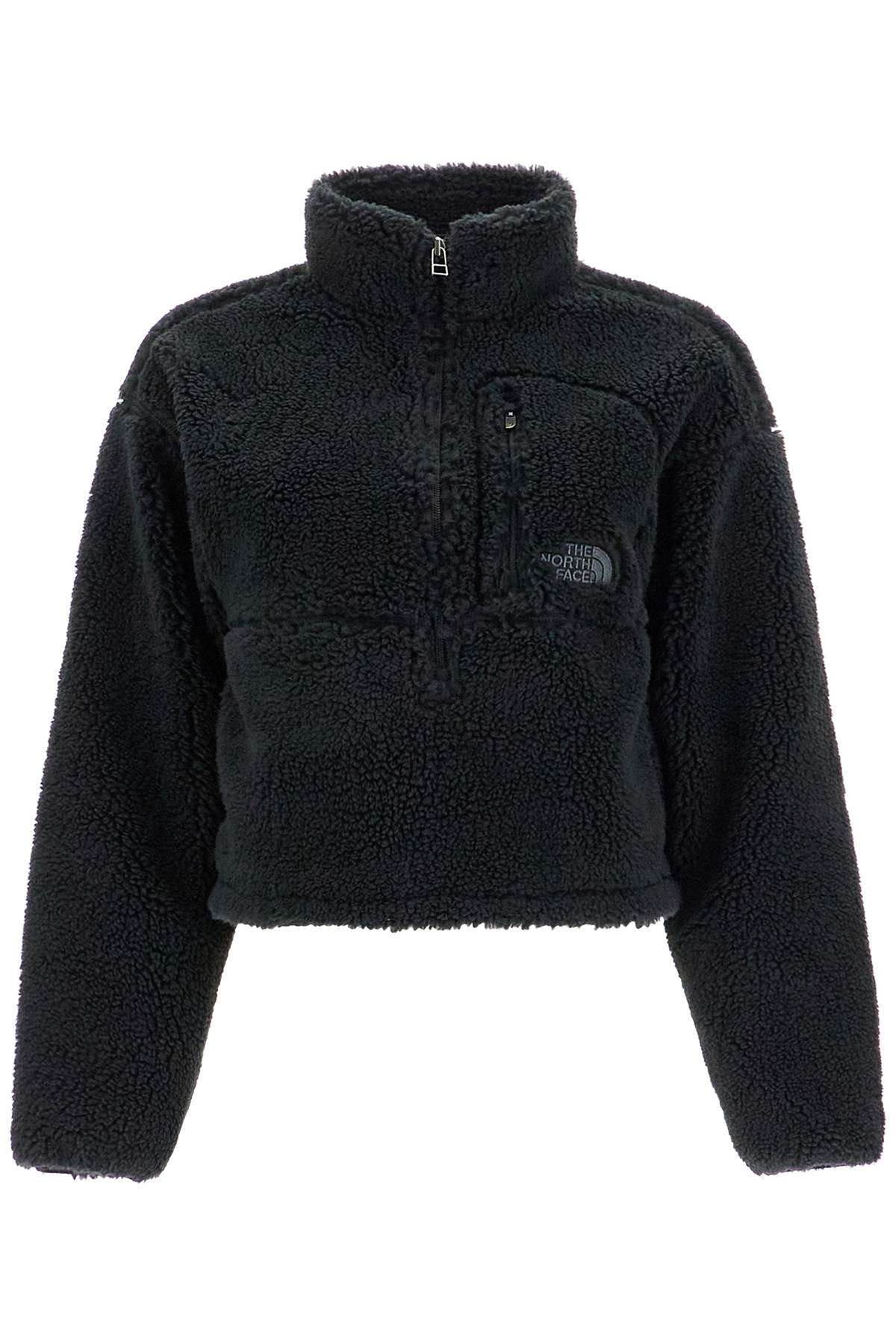 Shop The North Face Extreme Pile Boxy Sweat In Black