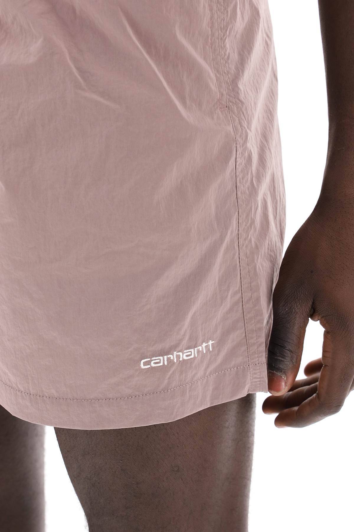 Shop Carhartt Tobes Swim Trunks For In Pink