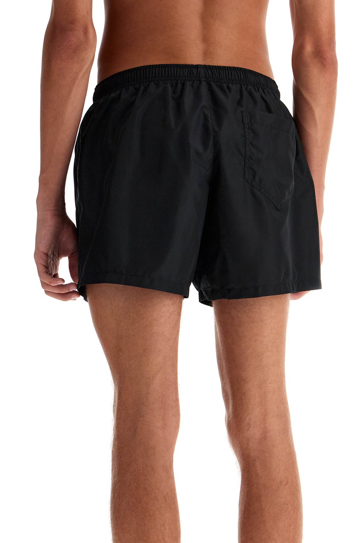 Shop Moschino 'sea Print Boxer Shorts For In Black