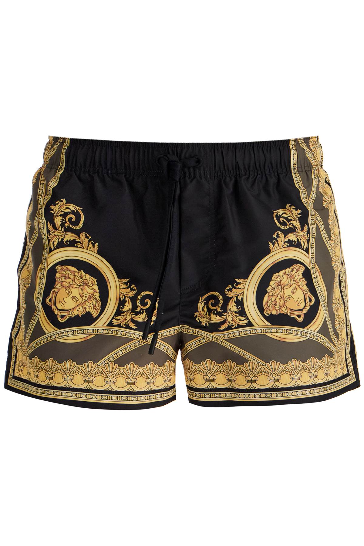 Shop Versace "men's Swim Trunks 'the In Black