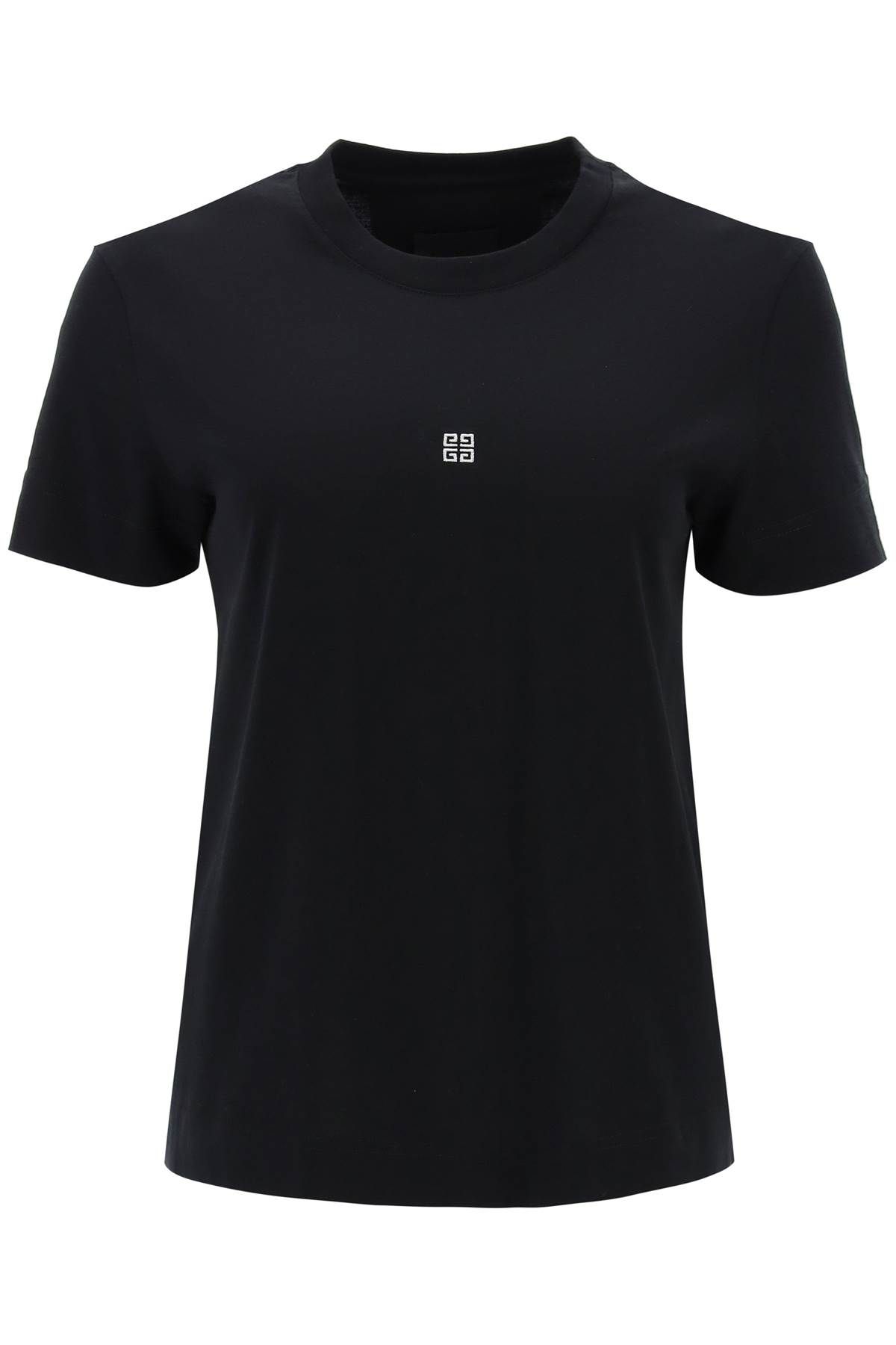 Shop Givenchy 4g Lurex T In Black