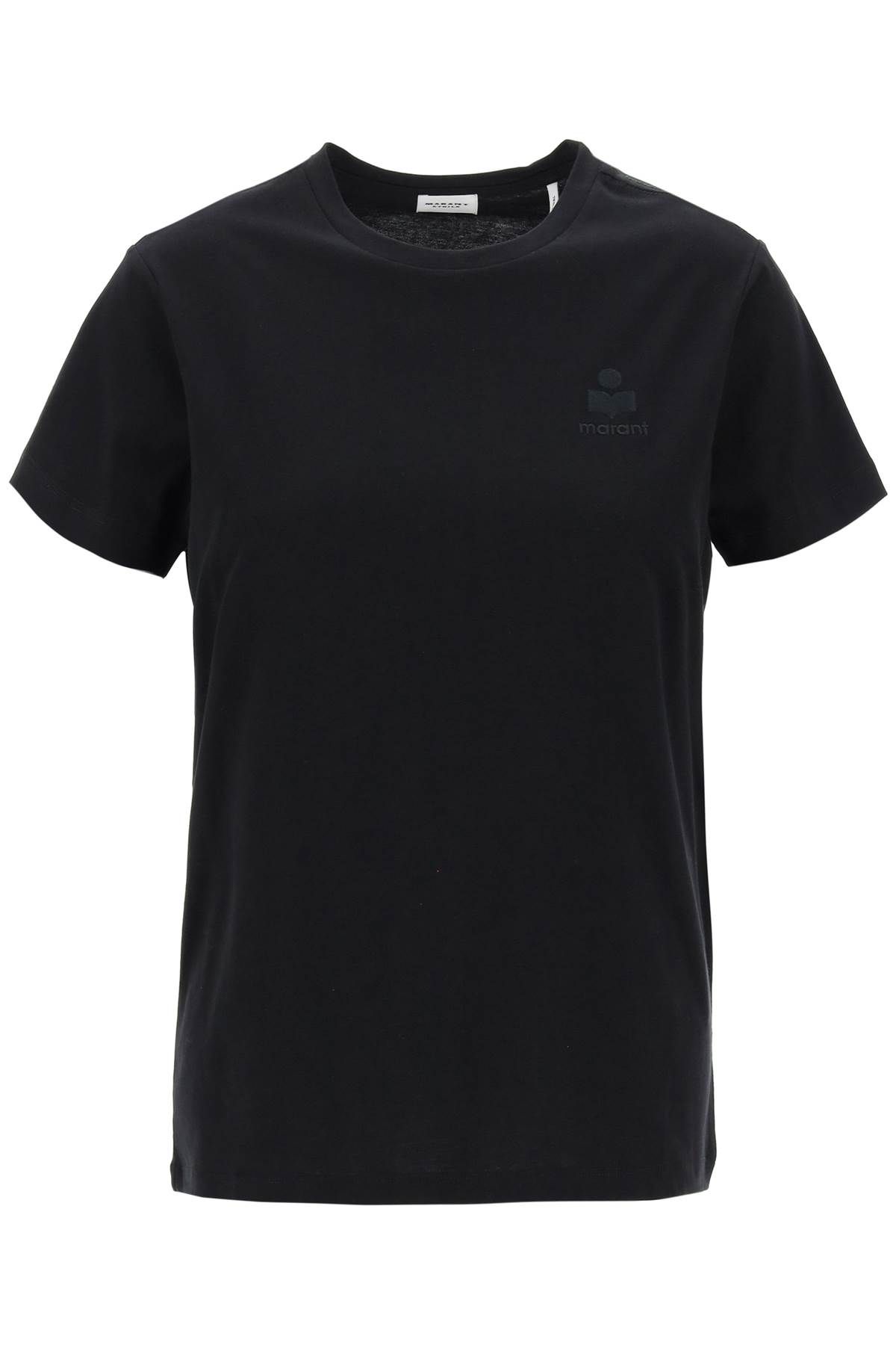 Shop Marant Etoile Aby Regular Fit T-shirt In Black
