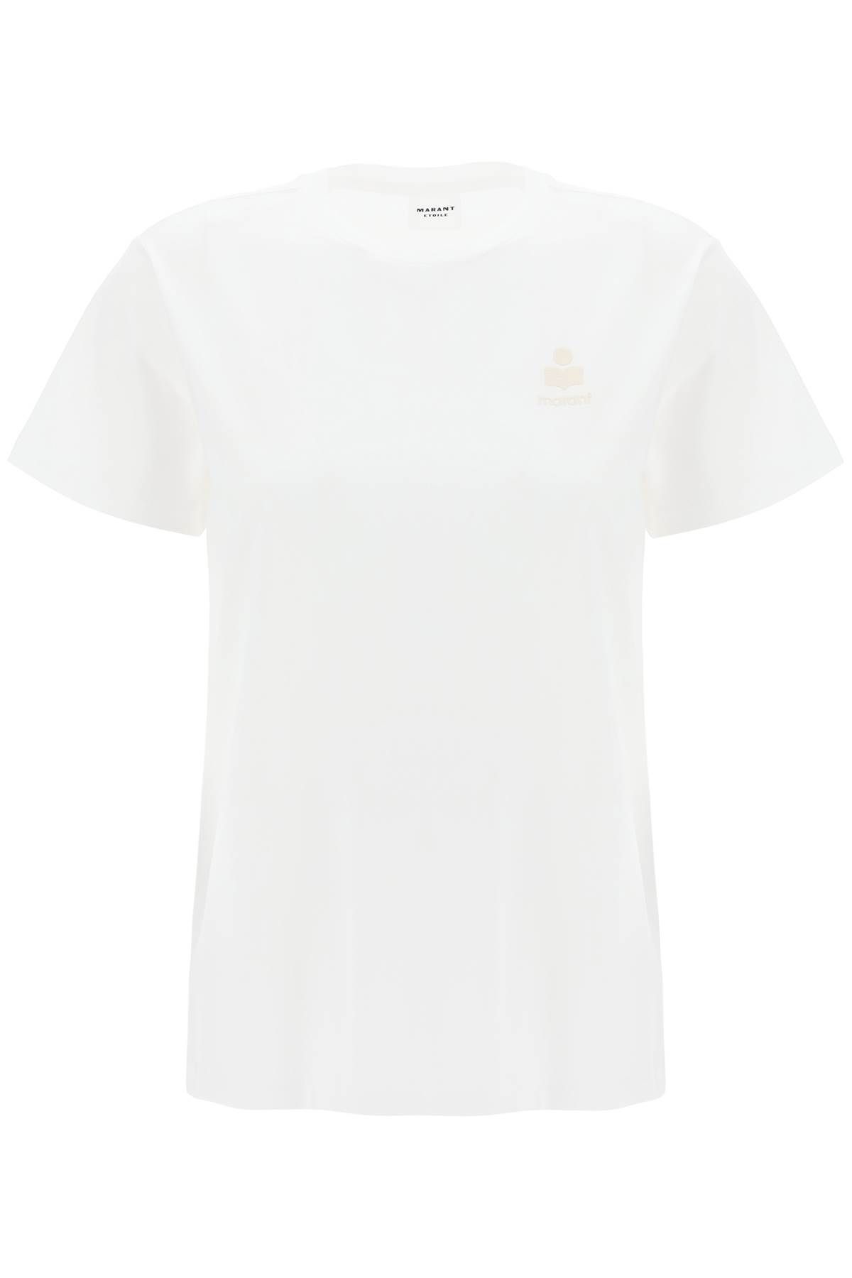 Shop Marant Etoile Aby Regular Fit T-shirt In White