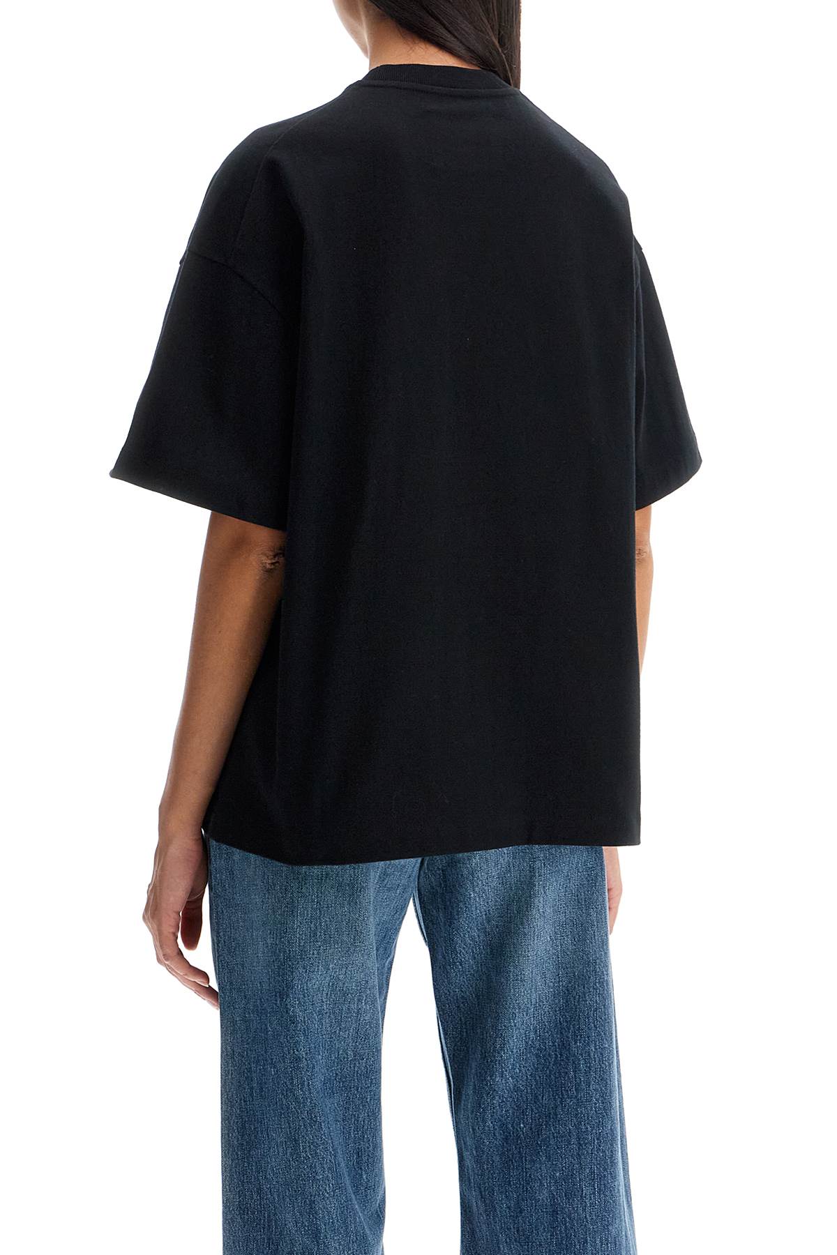 Shop Jil Sander 'oversized T-shirt With In Black