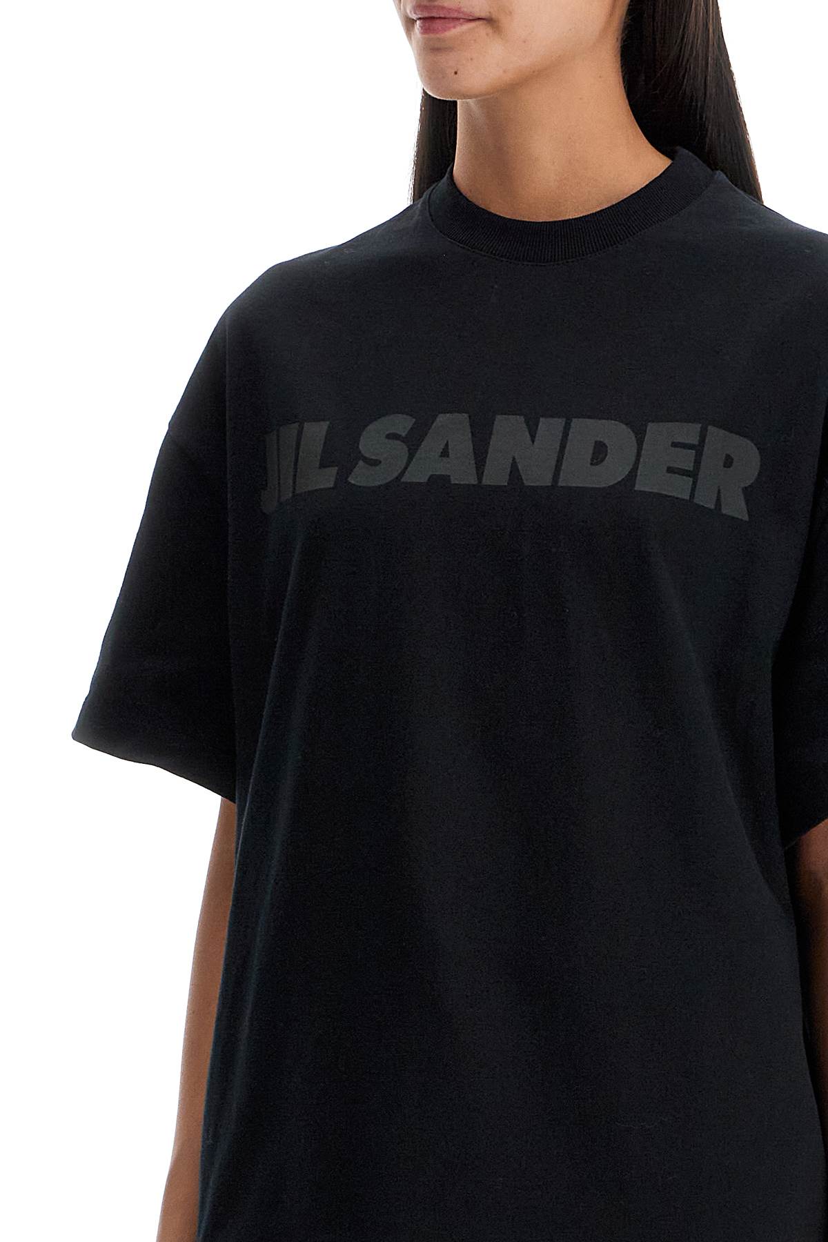 Shop Jil Sander 'oversized T-shirt With In Black