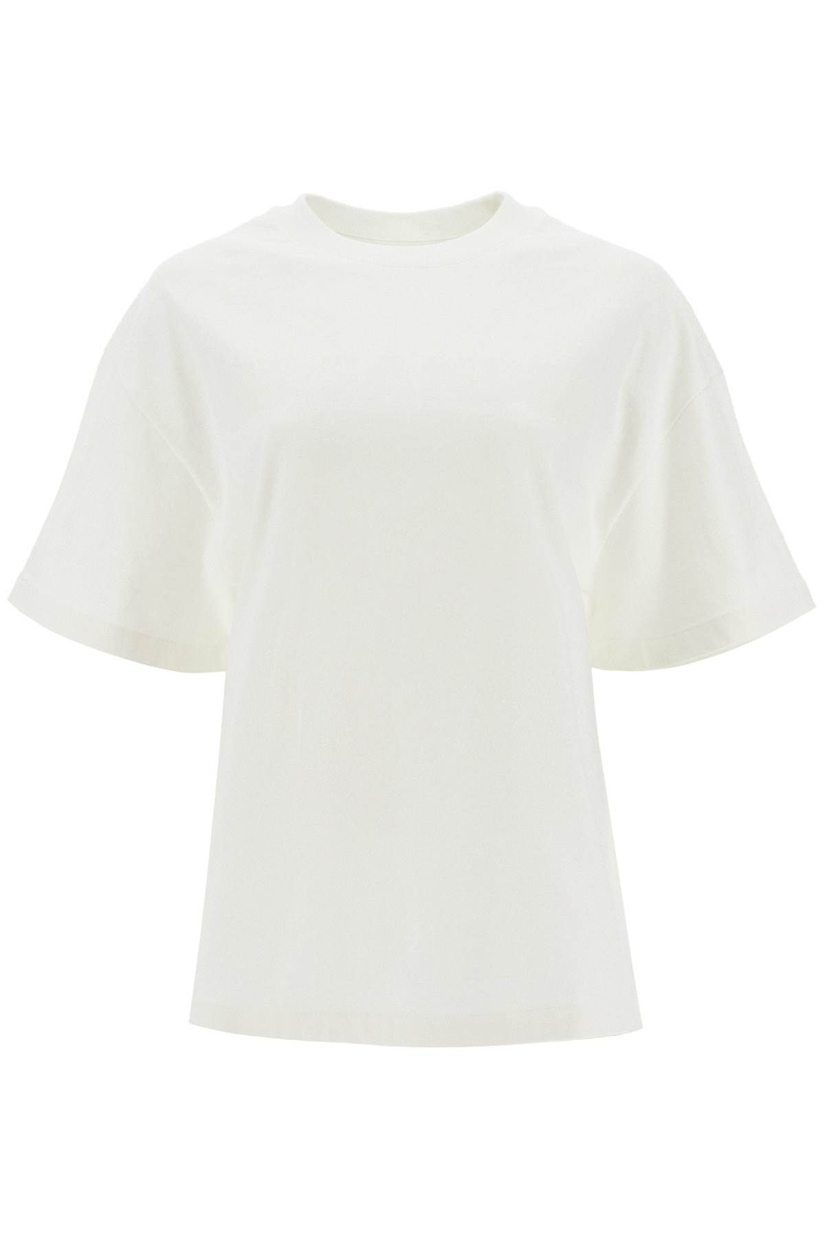 Shop Jil Sander 'oversized T-shirt With In White