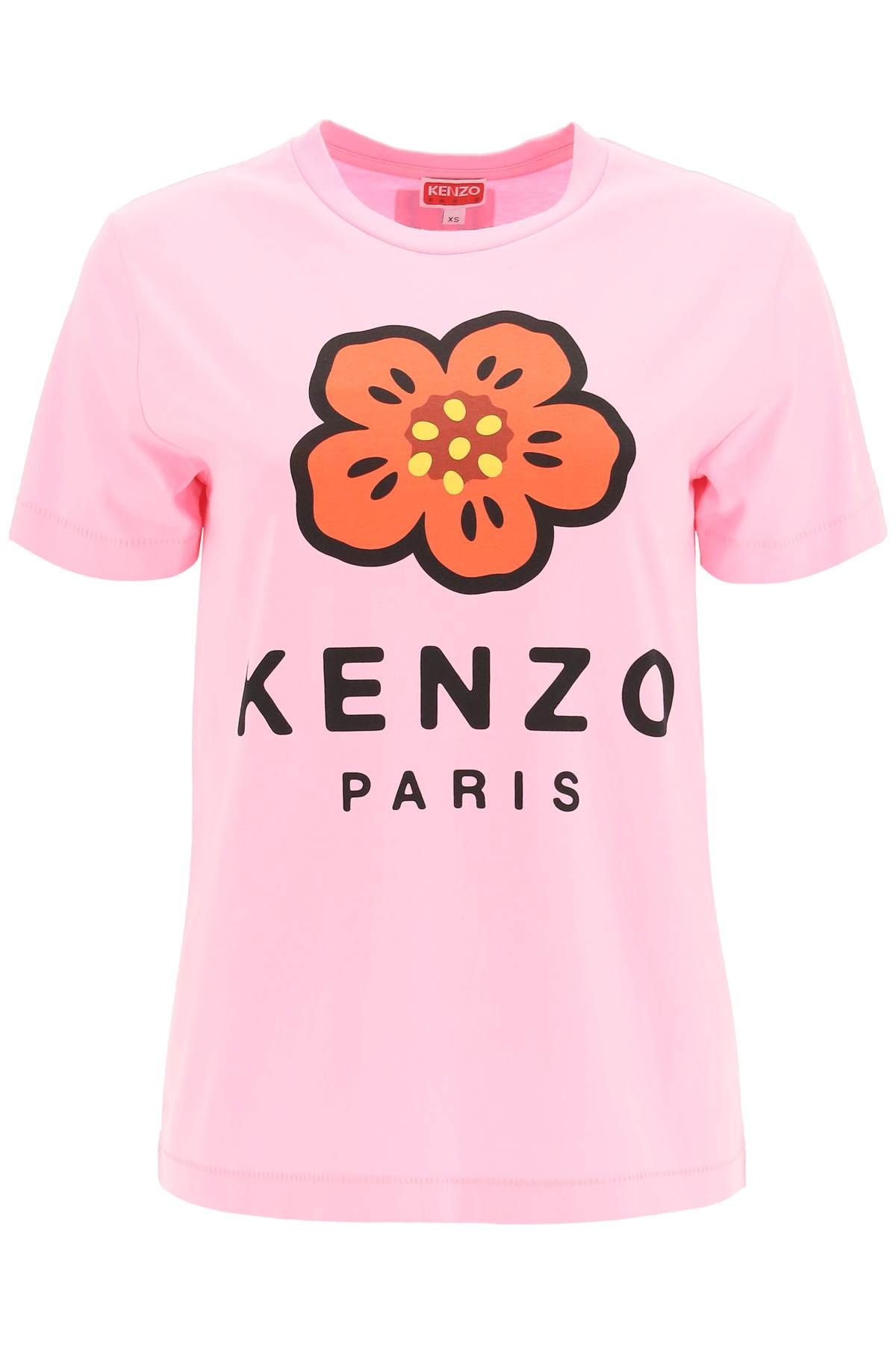 Shop Kenzo Boke Flower Printed T-shirt In Pink