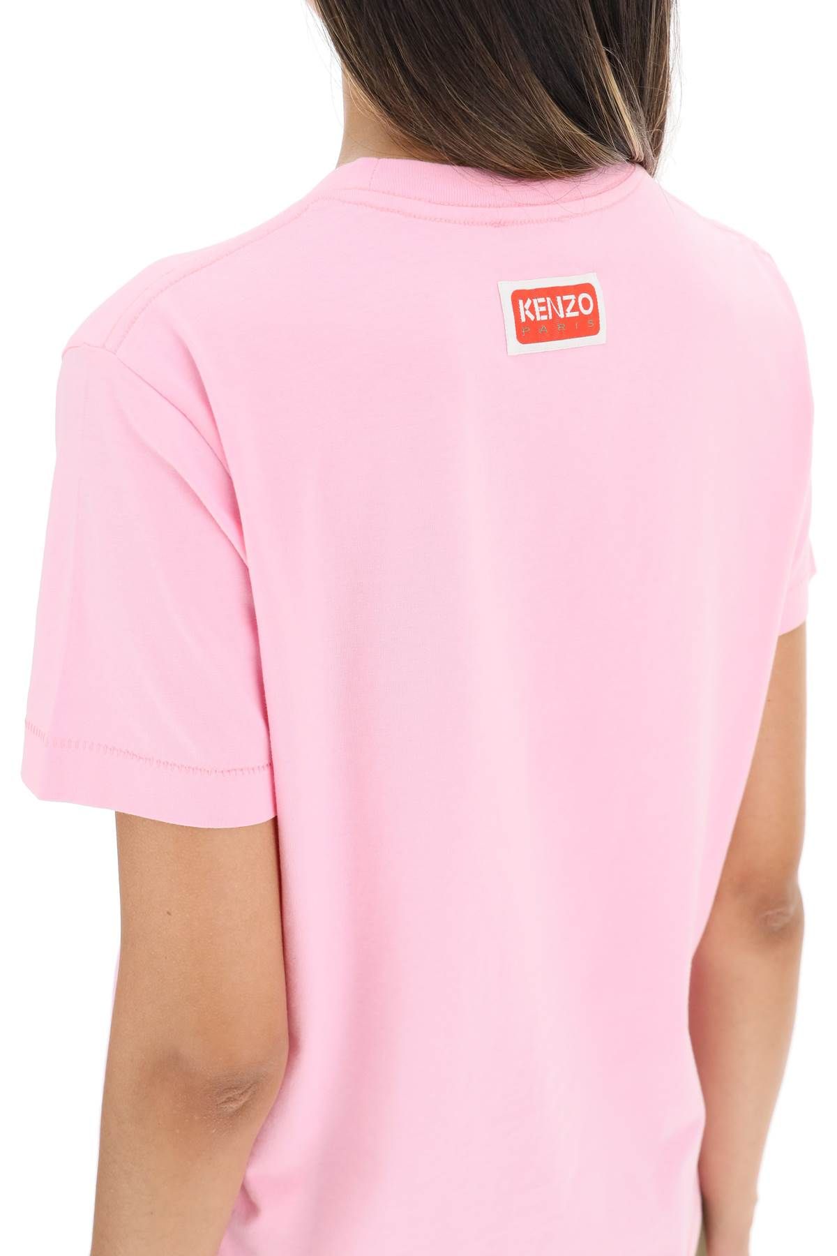 Shop Kenzo Boke Flower Printed T-shirt In Pink