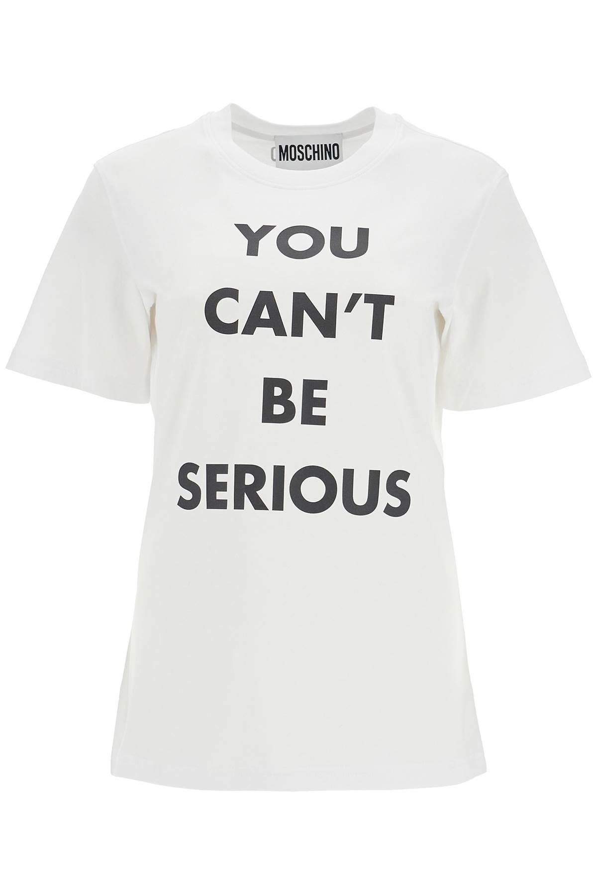 Shop Moschino "seriousness-defying In White