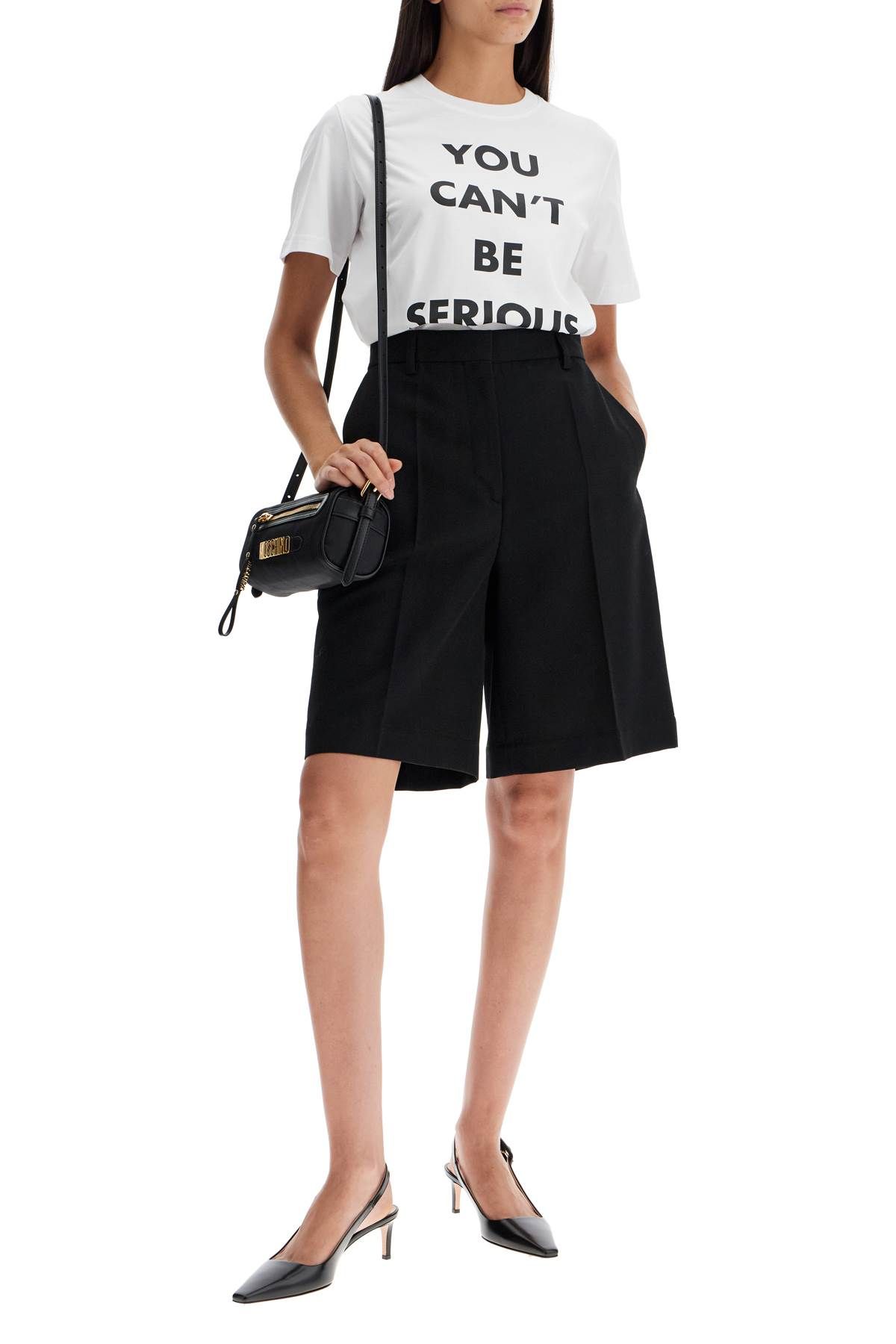 Shop Moschino "seriousness-defying In White