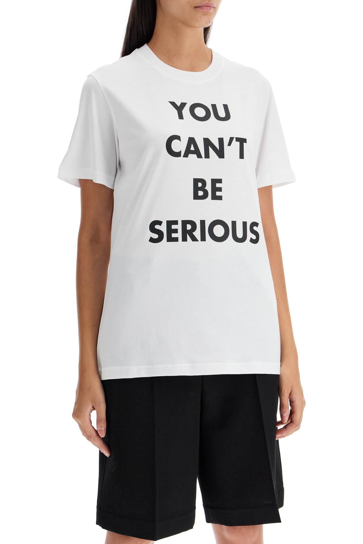 Shop Moschino "seriousness-defying In White