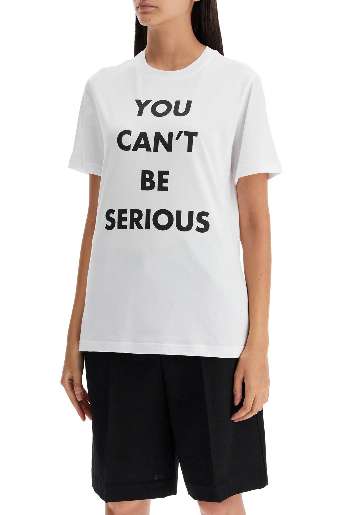 Shop Moschino "seriousness-defying In White