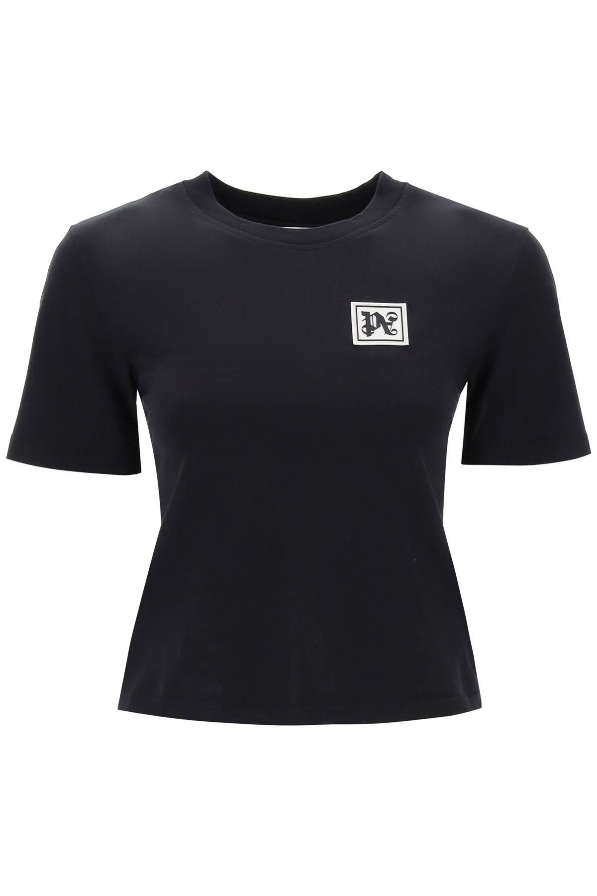 Shop Palm Angels Ski Club T-shirt In Black