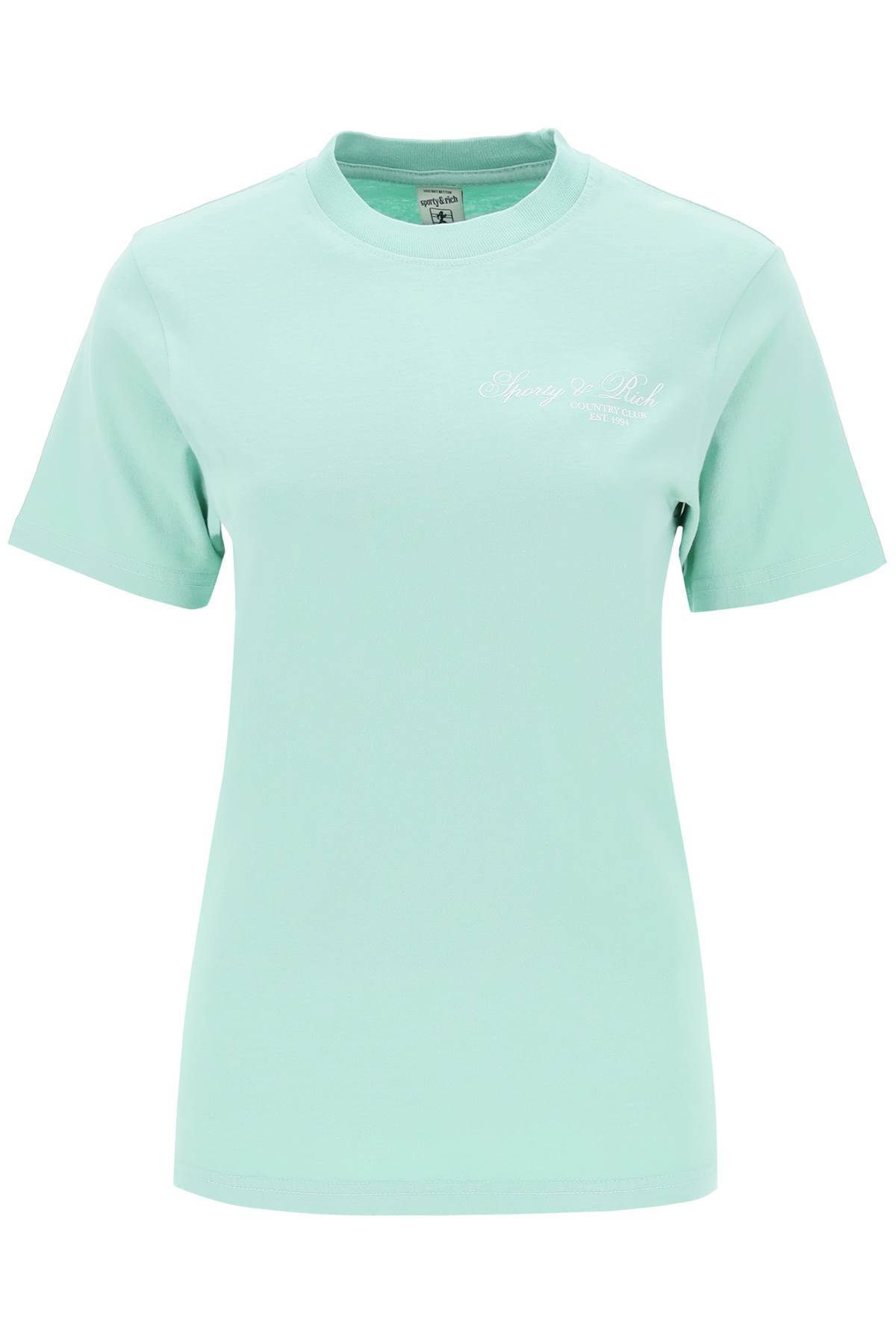 Shop Sporty And Rich Villa T-shirt In Green