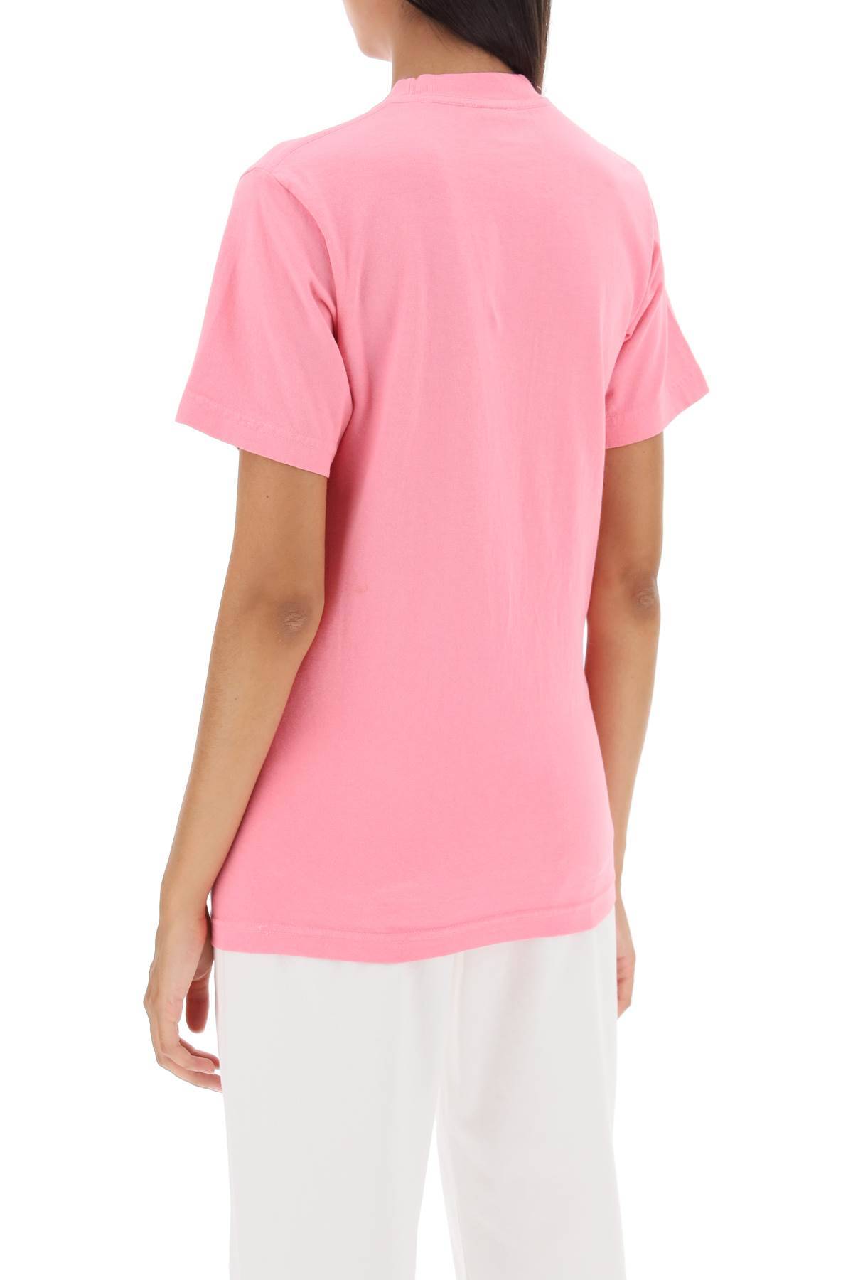 Shop Sporty And Rich Health Wealth 94 T-shirt In Pink