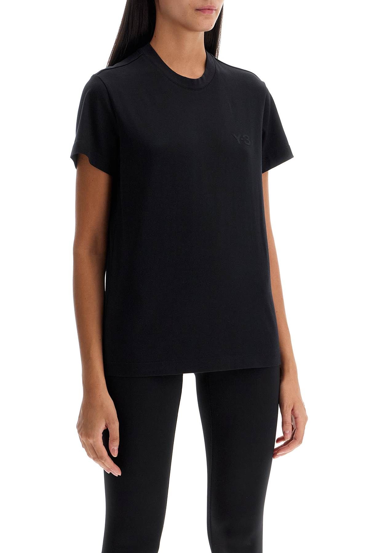 Shop Y-3 Regular Fit T-shirt In Black