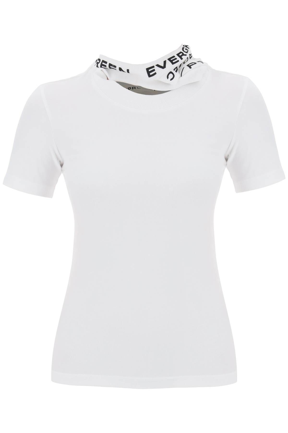 Shop Y/project "triple Collar T-shirt With In White