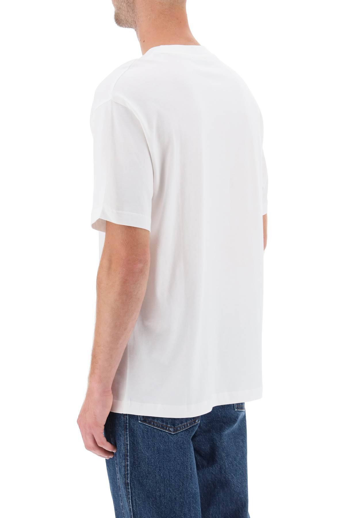 Shop Apc Hermance T-shirt In White