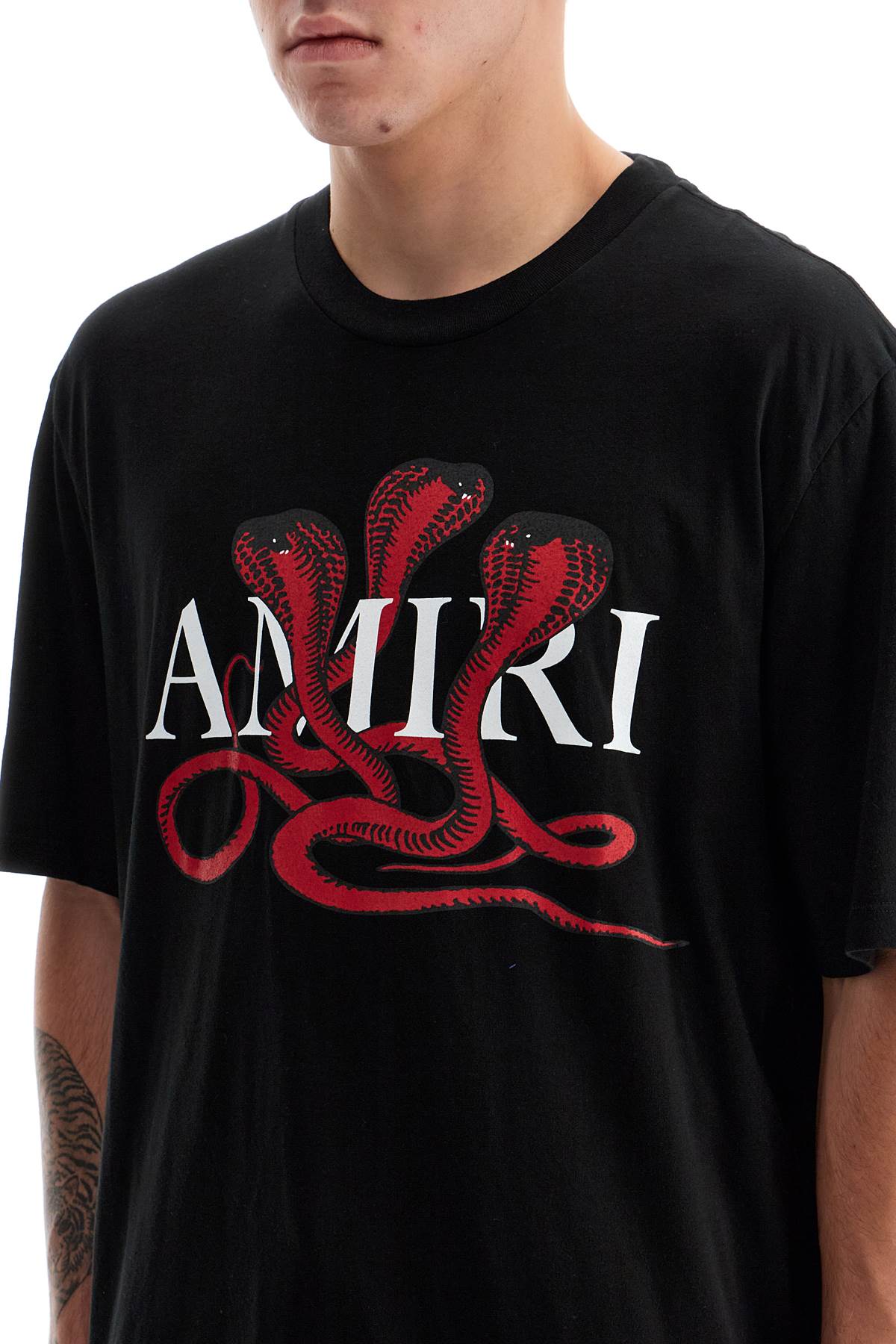 Shop Amiri Poison T-shirt In Black