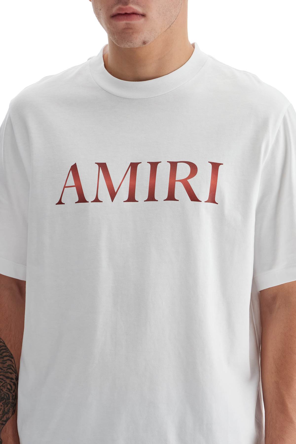 Shop Amiri Core Gradient T-shirt In White