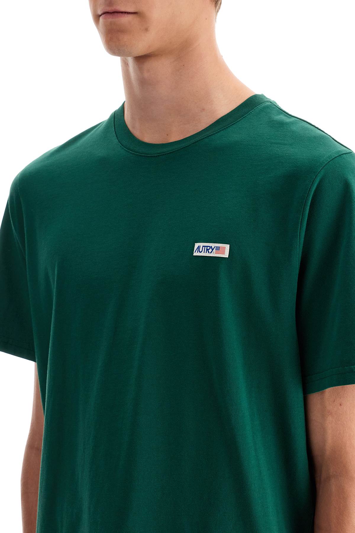 Shop Autry Relaxed Fit T-shirt In Green