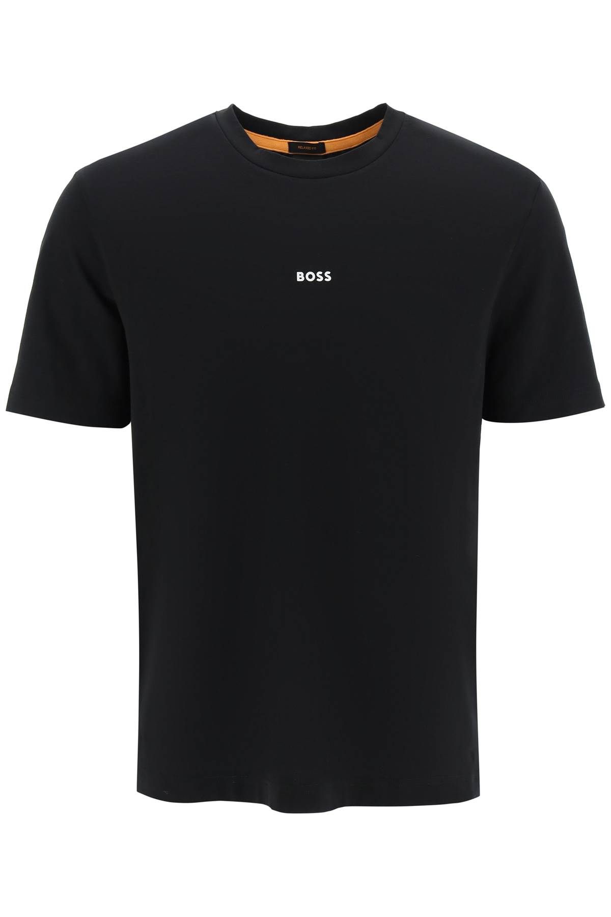 Shop Hugo Boss Tchup Relaxed Fit T-shirt In Black