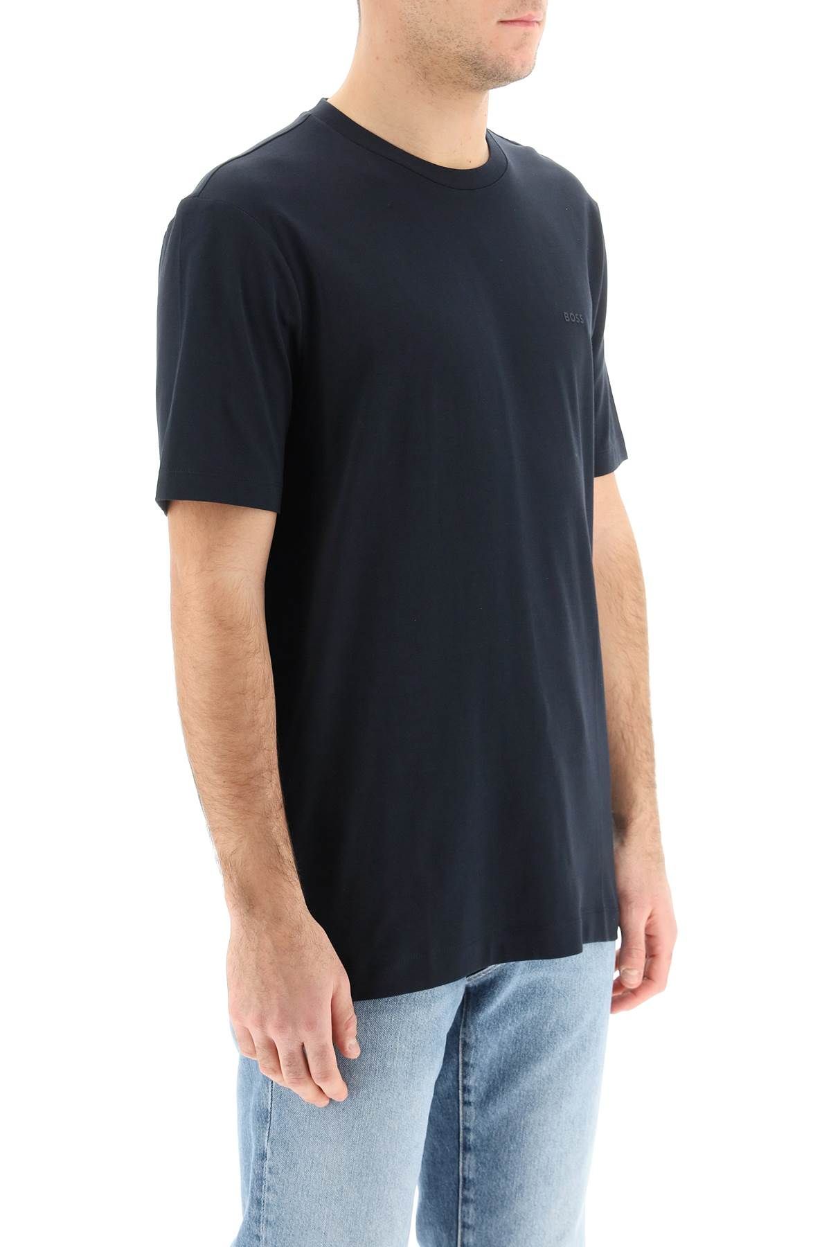 Shop Hugo Boss Thompson T-shirt In Blue