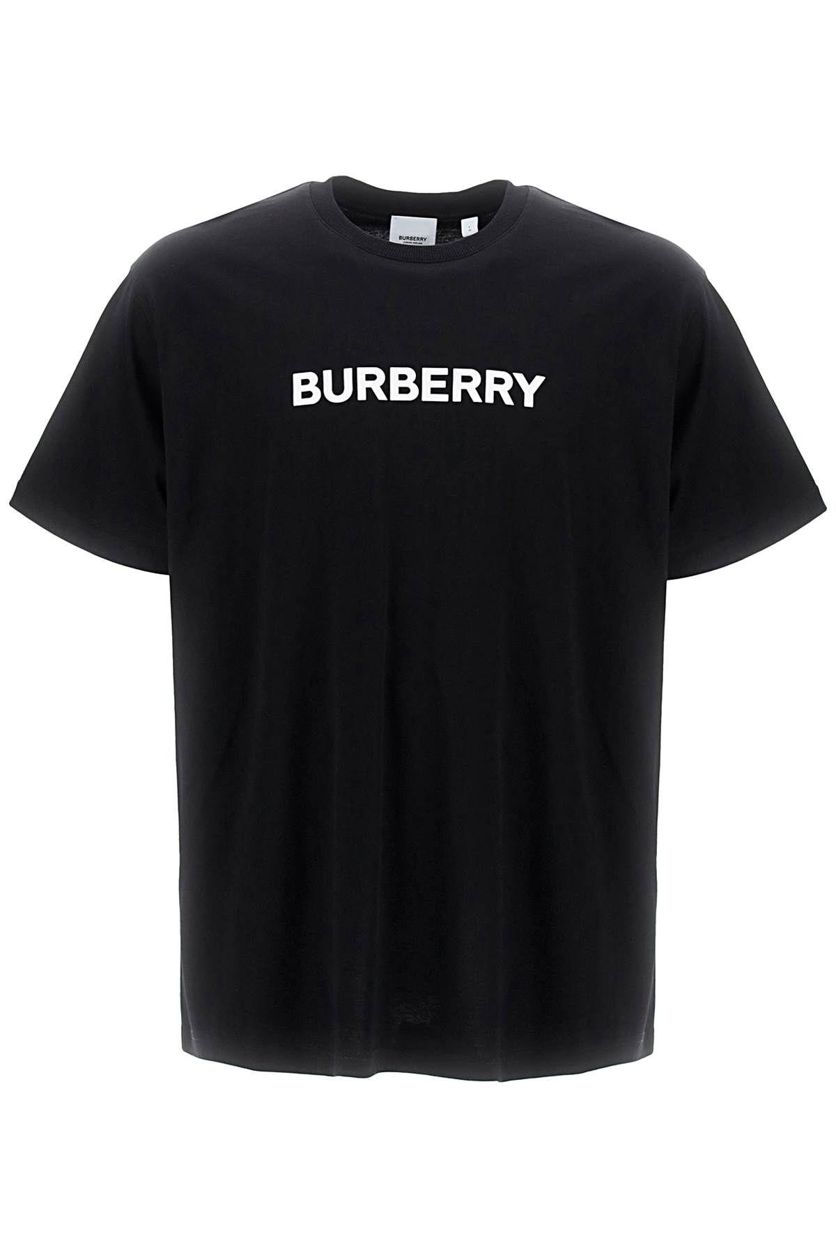 Shop Burberry Harriston Replen Logo T-shirt In Black