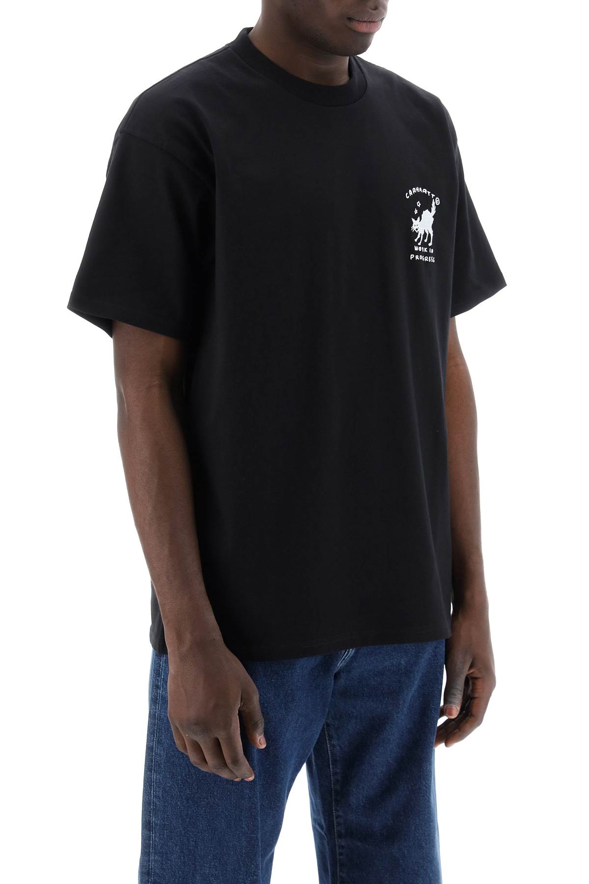 Shop Carhartt "graphic Embroidered Icons T-shirt With In Black