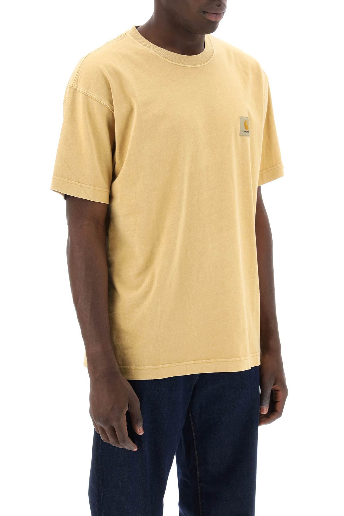 Shop Carhartt Nelson T-shirt In Yellow