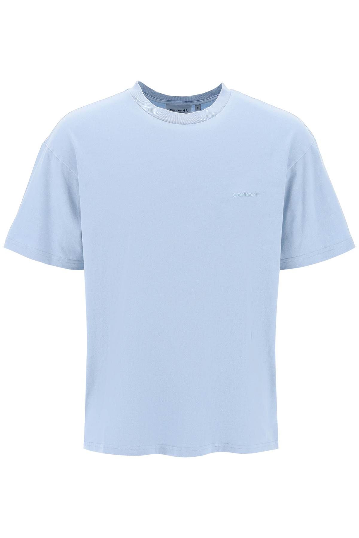 Shop Carhartt Short-sleeve Duster In Light Blue